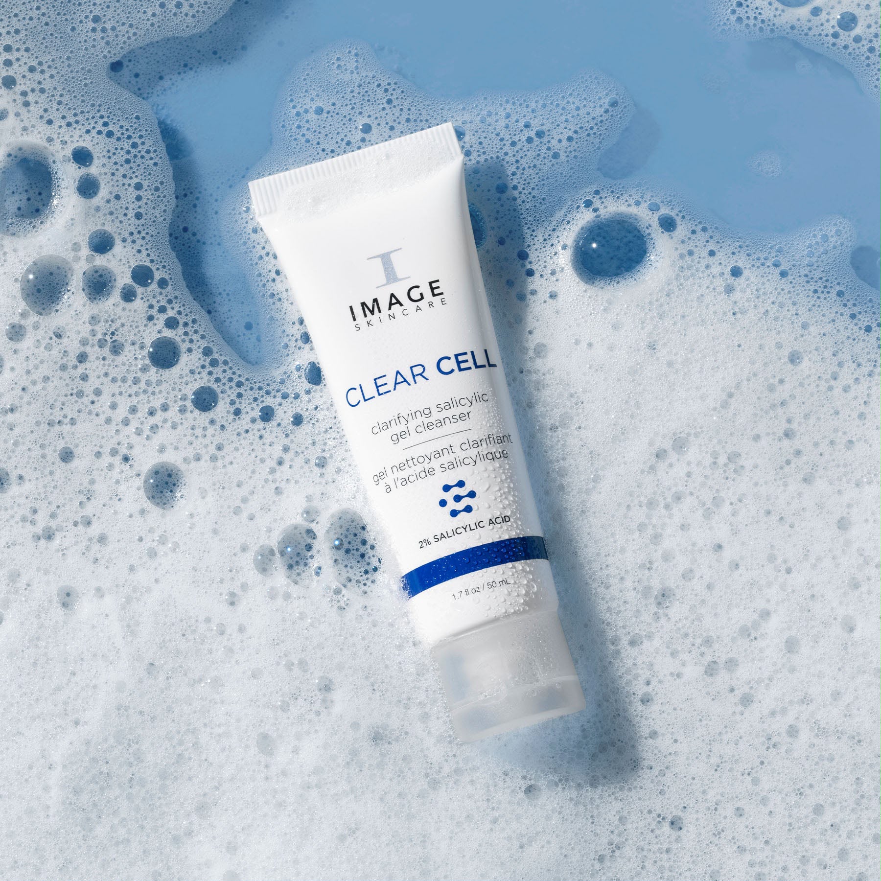 IMAGE Skincare Clear Cell Clarifying Salicylic Gel Cleanser 50 ml — reiniger voor onzuivere huid bij Beautybyyassz Den Haag